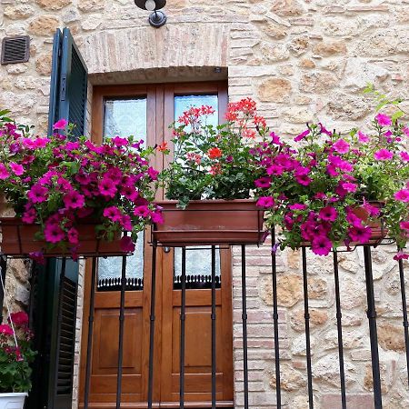La Corte Antica Pienza Eksteriør billede