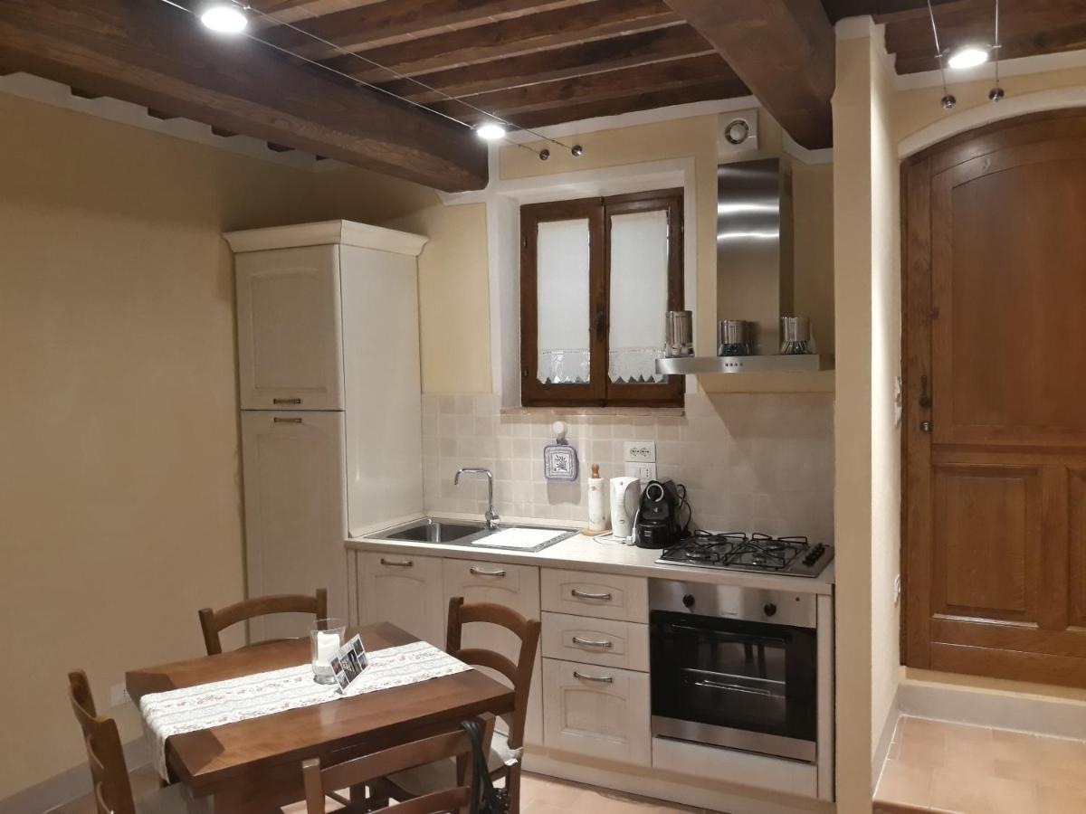 La Corte Antica Pienza Eksteriør billede