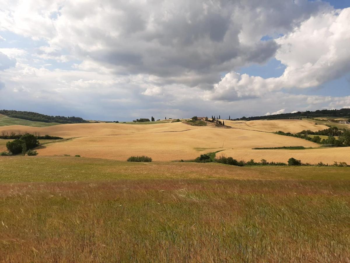 La Corte Antica Pienza Eksteriør billede