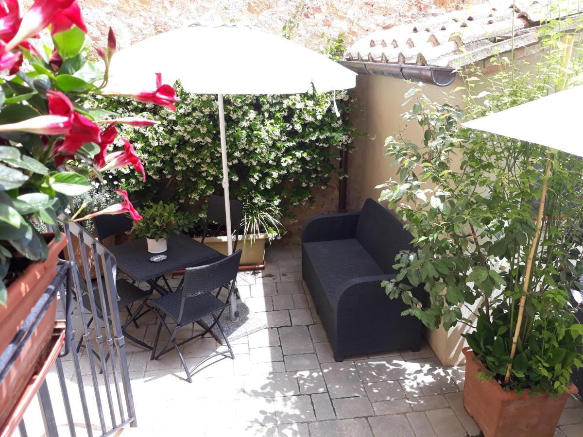 La Corte Antica Pienza Eksteriør billede